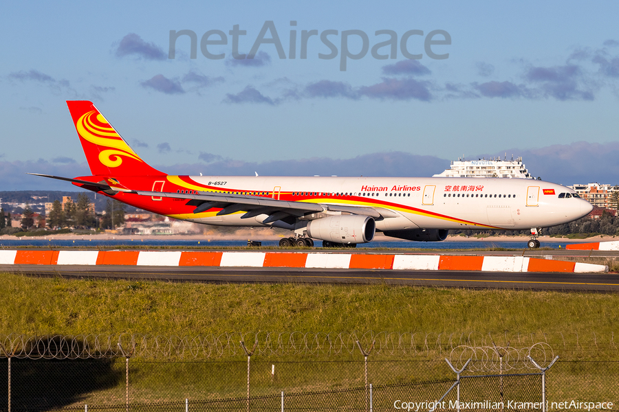 Hainan Airlines Airbus A330-343X (B-6527) | Photo 390737