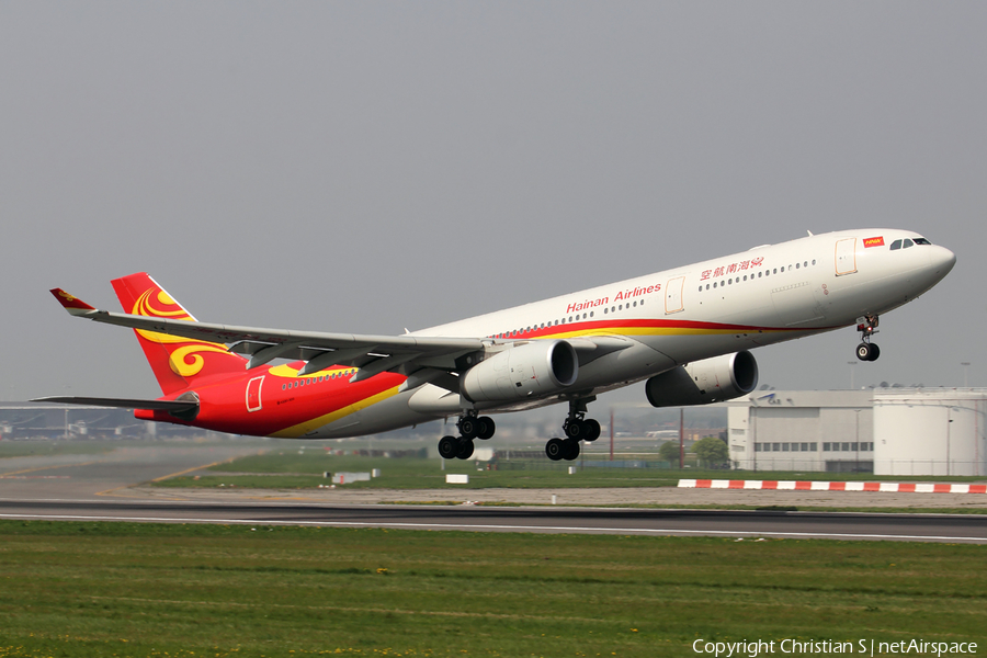 Hainan Airlines Airbus A330-343 (B-6529) | Photo 239555