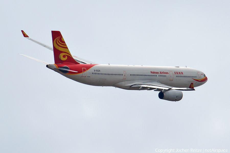 Hainan Airlines Airbus A330-343 (B-6529) | Photo 80983