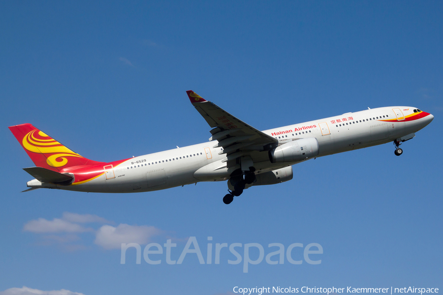 Hainan Airlines Airbus A330-343 (B-6529) | Photo 98963