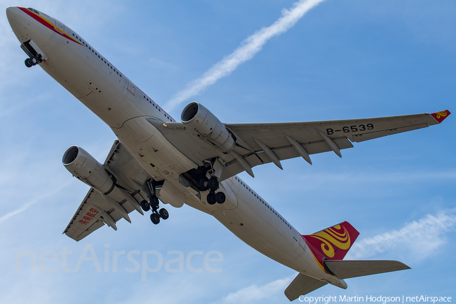 Hainan Airlines Airbus A330-343X (B-6539) | Photo 288078