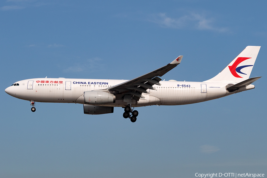 China Eastern Airlines Airbus A330-243 (B-6543) | Photo 143085