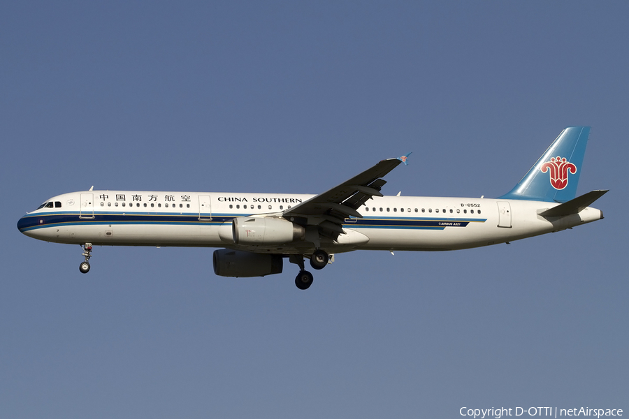 China Southern Airlines Airbus A321-231 (B-6552) | Photo 406709