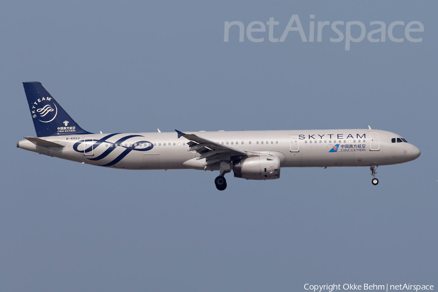 China Southern Airlines Airbus A321-231 (B-6553) | Photo 156264