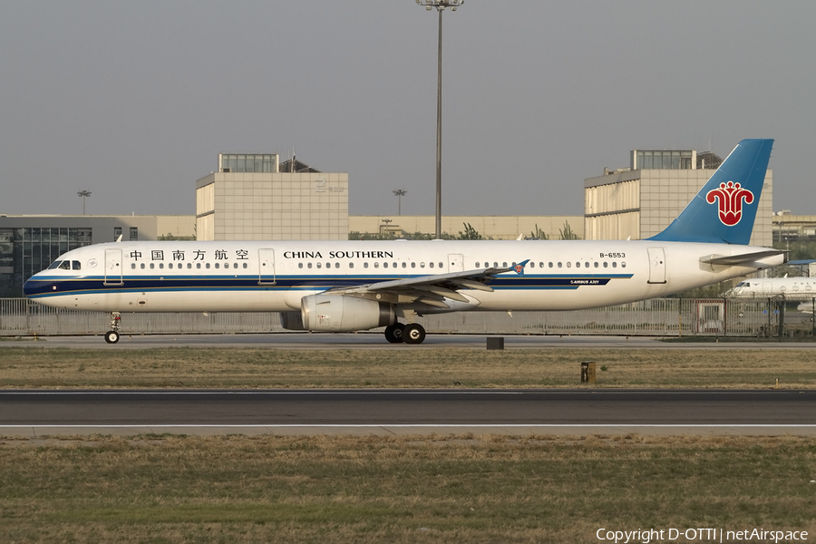 China Southern Airlines Airbus A321-231 (B-6553) | Photo 407184