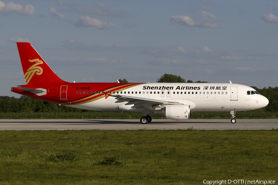 Shenzhen Airlines Airbus A320-214 (B-6568) | Photo 274960
