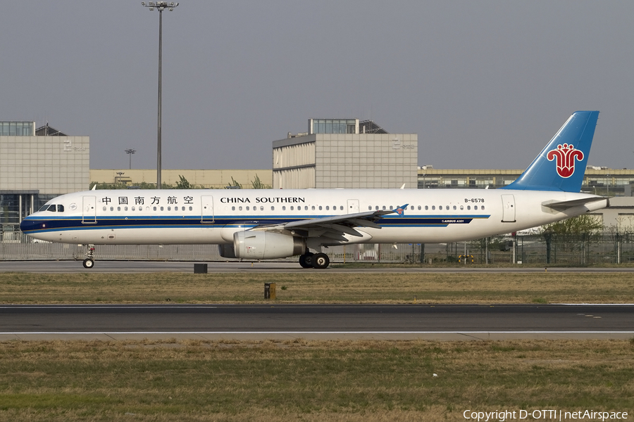China Southern Airlines Airbus A321-231 (B-6578) | Photo 407161