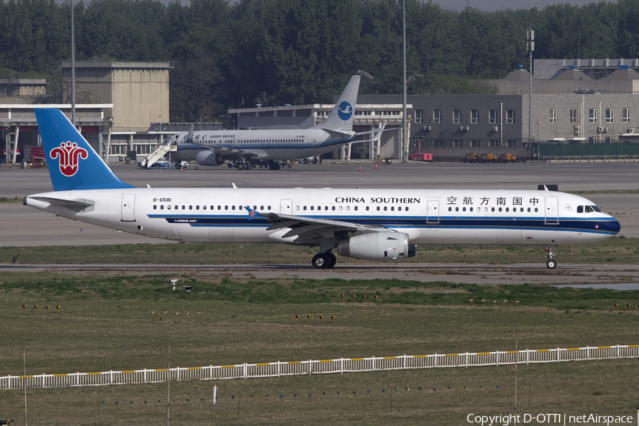 China Southern Airlines Airbus A321-231 (B-6581) | Photo 406892