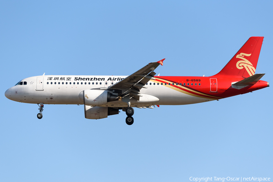 Shenzhen Airlines Airbus A320-214 (B-6589) | Photo 450606