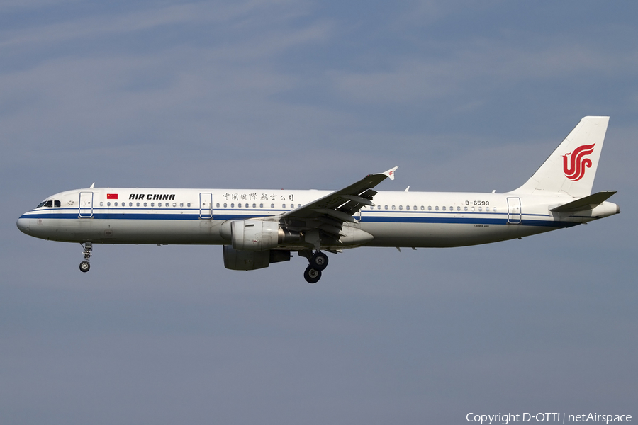 Air China Airbus A321-213 (B-6593) | Photo 419454