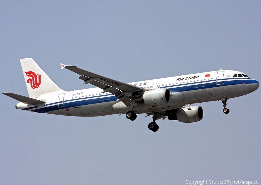 Air China Airbus A320-214 (B-6611) | Photo 59351