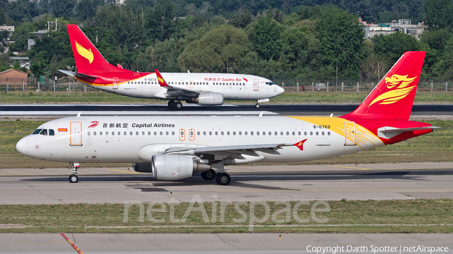 Capital Airlines Airbus A320-214 (B-6769) | Photo 253030