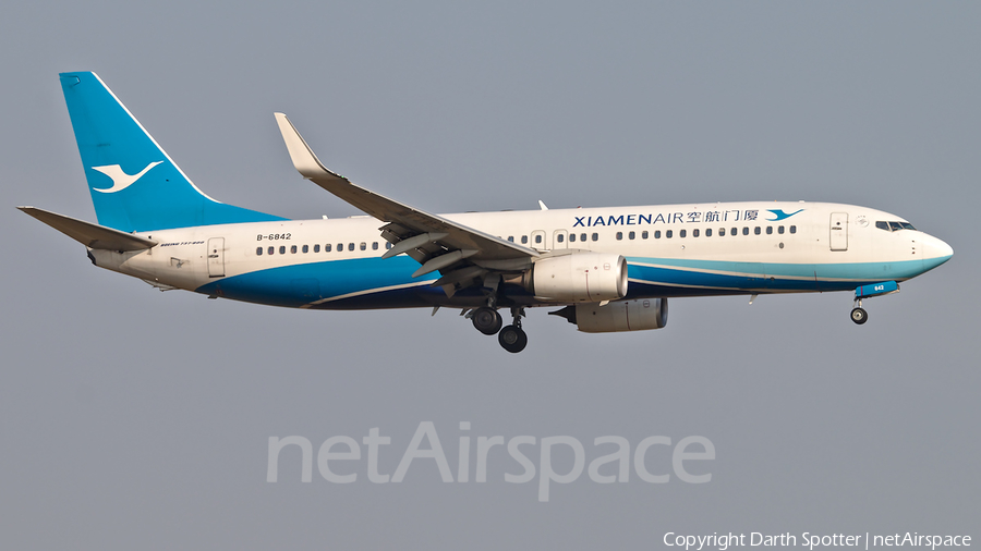 Xiamen Airlines Boeing 737-85C (B-6842) | Photo 318051