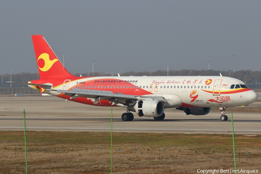 Tianjin Airlines Airbus A320-214 (B-6865) | Photo 492634