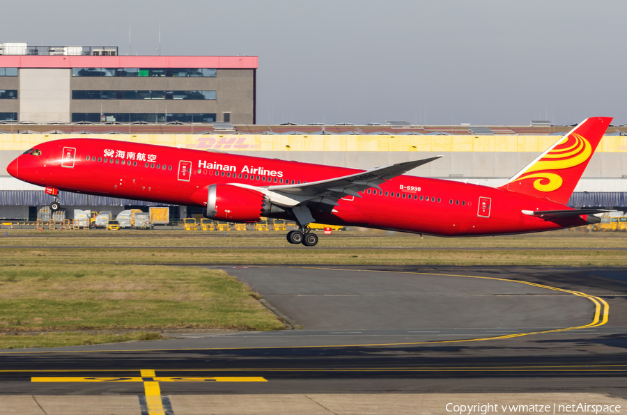 Hainan Airlines Boeing 787-9 Dreamliner (B-6998) | Photo 663795