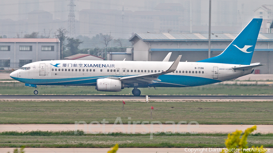 Xiamen Airlines Boeing 737-85C (B-7196) | Photo 269906