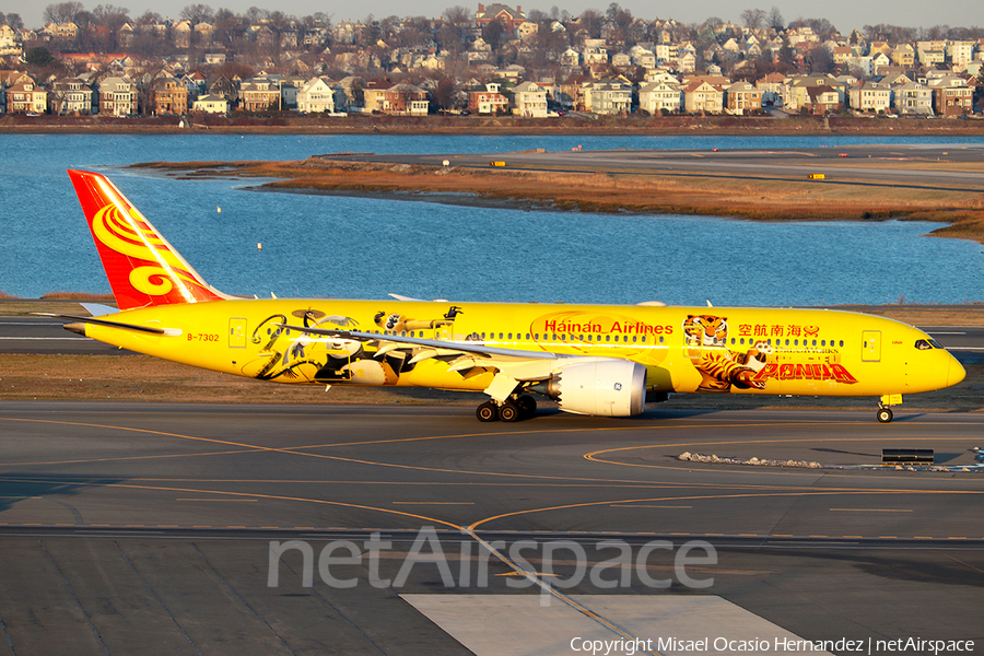 Hainan Airlines Boeing 787-9 Dreamliner (B-7302) | Photo 204112