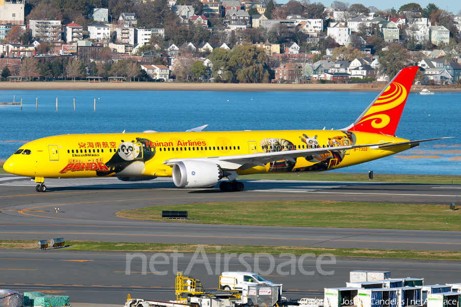 Hainan Airlines Boeing 787-9 Dreamliner (B-7302) | Photo 205265