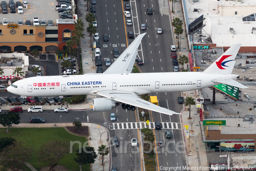China Eastern Airlines Boeing 777-39P(ER) (B-7343) | Photo 152660