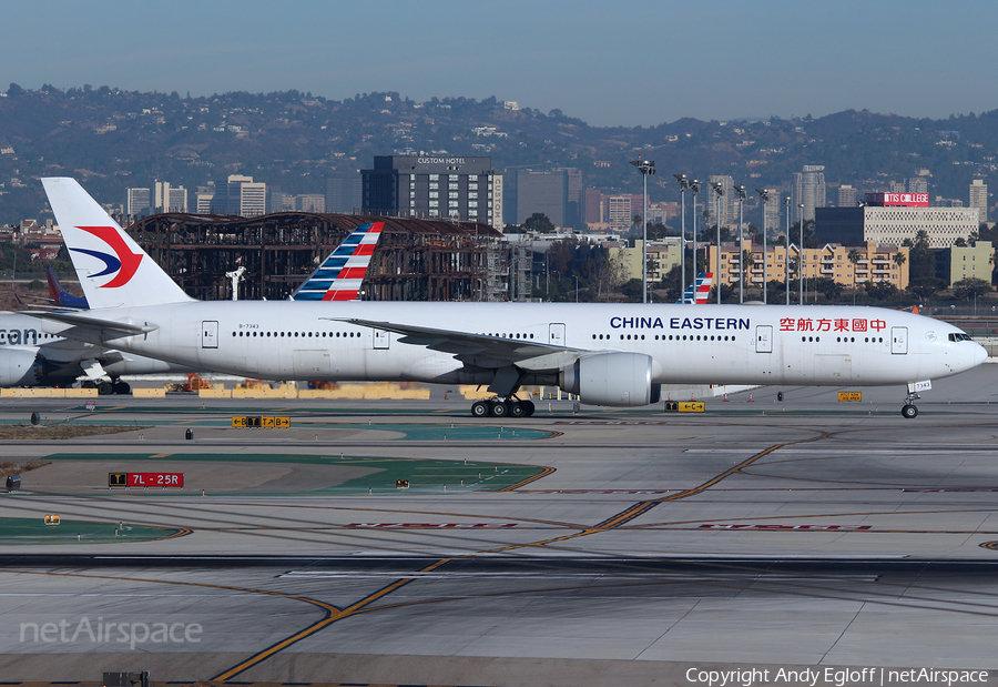 China Eastern Airlines Boeing 777-39P(ER) (B-7343) | Photo 200806