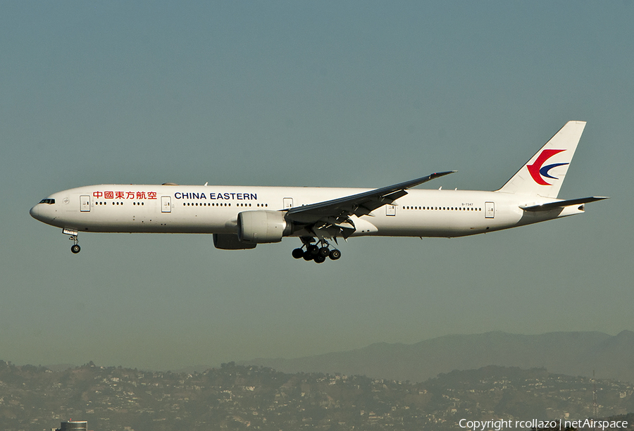 China Eastern Airlines Boeing 777-39P(ER) (B-7347) | Photo 360291