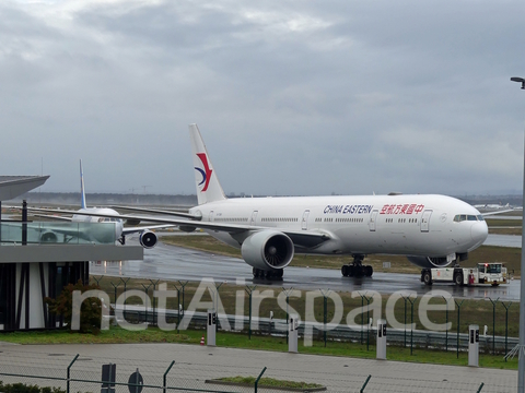 China Eastern Airlines Boeing 777-39P(ER) (B-7369) at  Frankfurt am Main, Germany