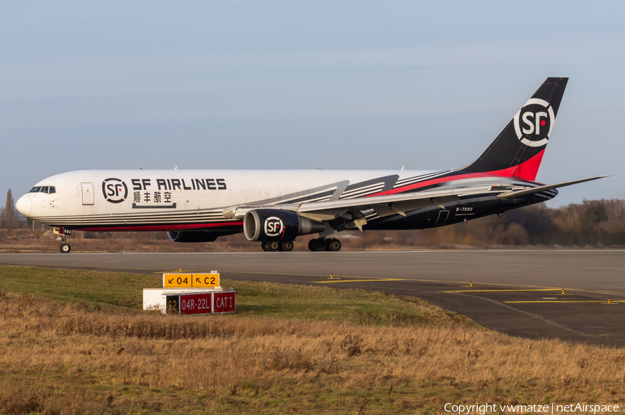 SF Airlines Boeing 767-338(ER)(BCF) (B-7593) | Photo 608502