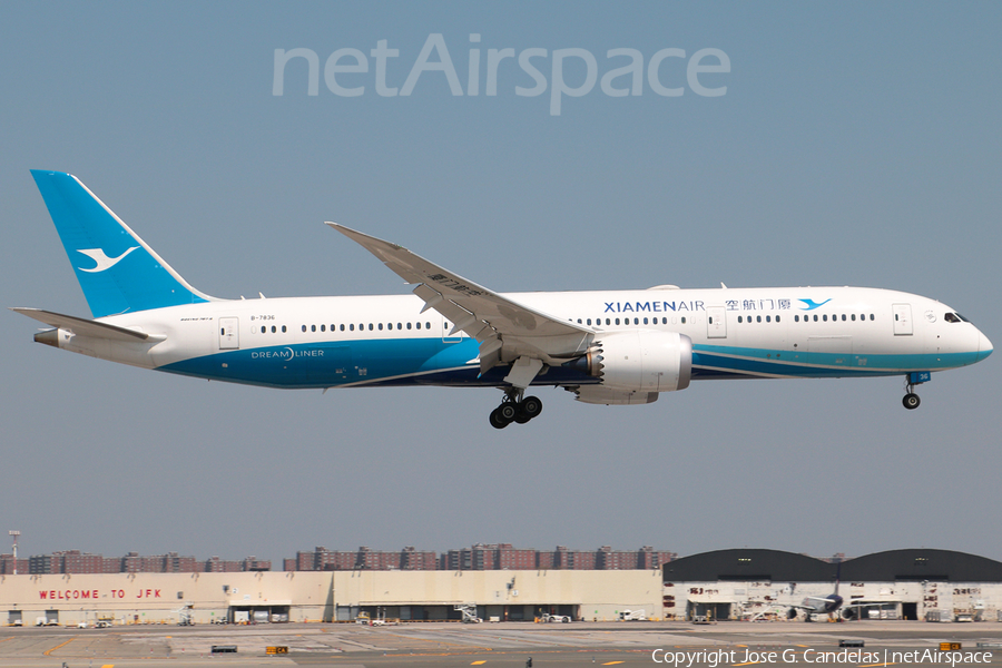 Xiamen Airlines Boeing 787-9 Dreamliner (B-7836) | Photo 238120