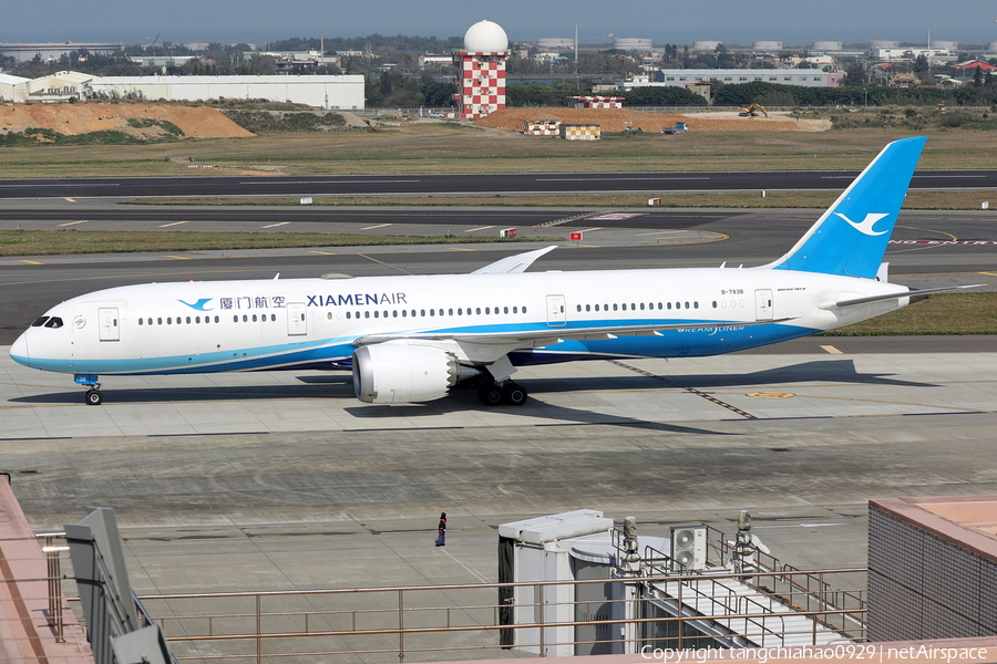 Xiamen Airlines Boeing 787-9 Dreamliner (B-7838) | Photo 485977