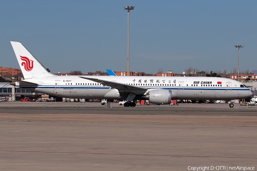 Air China Boeing 787-9 Dreamliner (B-7877) | Photo 375382