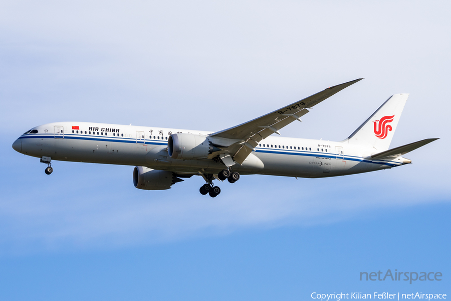 Air China Boeing 787-9 Dreamliner (B-7878) | Photo 413554