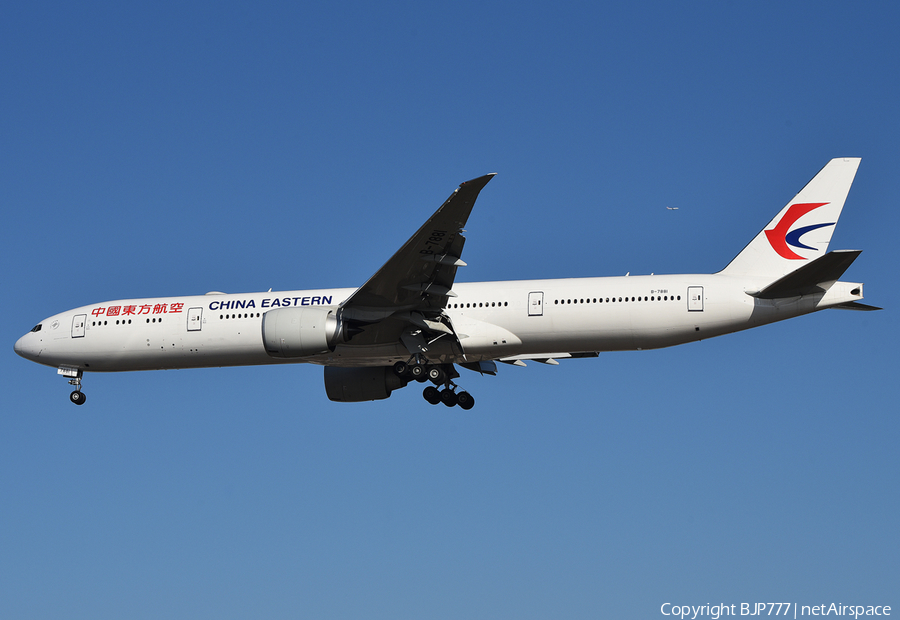 China Eastern Airlines Boeing 777-39P(ER) (B-7881) | Photo 218025