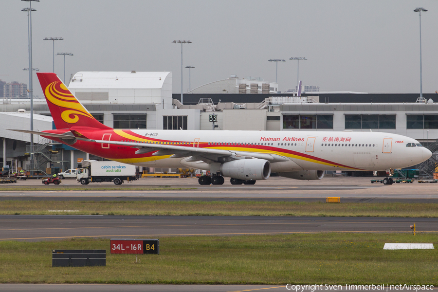 Hainan Airlines Airbus A330-343E (B-8015) | Photo 284082