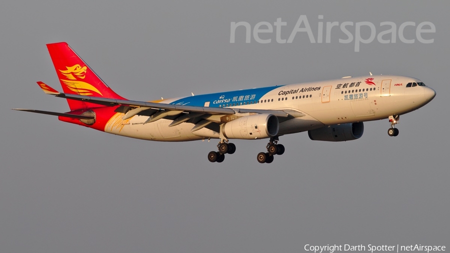 Capital Airlines Airbus A330-243 (B-8019) | Photo 178927