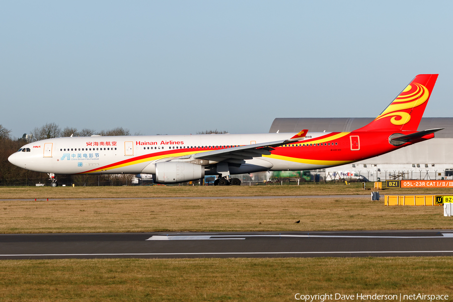 Hainan Airlines Airbus A330-343E (B-8118) | Photo 212642