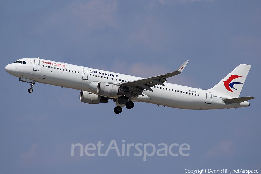 China Eastern Airlines Airbus A321-211 (B-8163) | Photo 344232