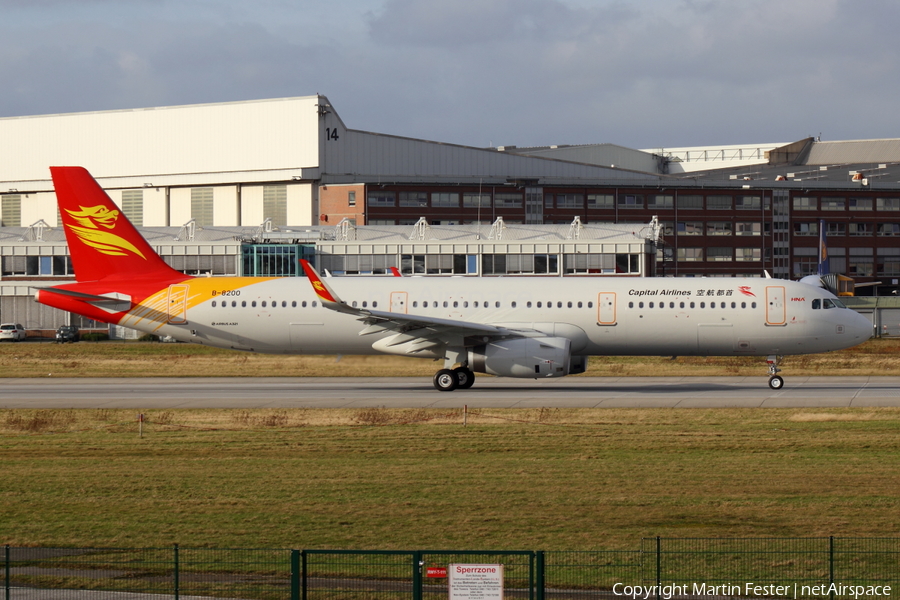 Capital Airlines Airbus A321-231 (B-8200) | Photo 98108