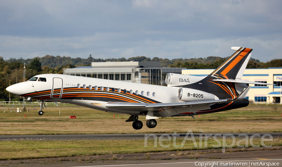 Business Aviation Asia Dassault Falcon 7X (B-8205) | Photo 352145