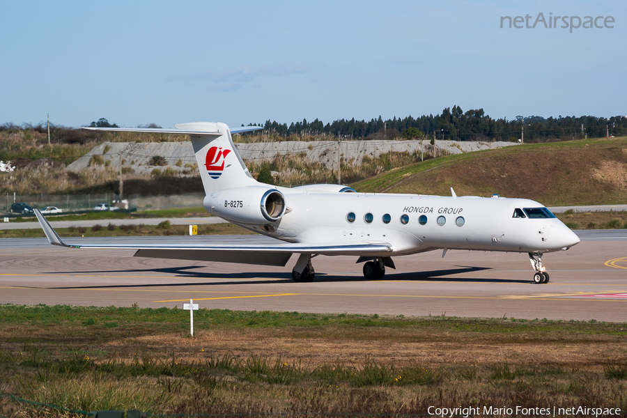Deer Jet Gulfstream G-V-SP (G550) (B-8275) | Photo 222702