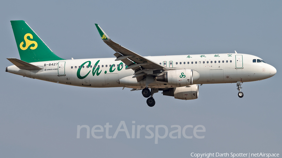 Spring Airlines Airbus A320-214 (B-8427) | Photo 318061