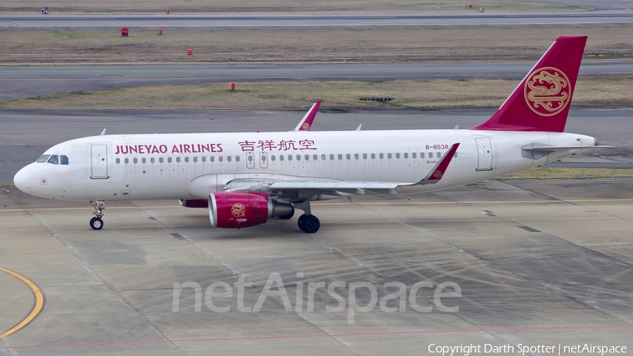 Juneyao Airlines Airbus A320-214 (B-8538) | Photo 202673