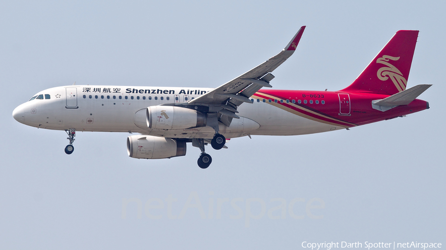Shenzhen Airlines Airbus A320-232 (B-8633) | Photo 318063