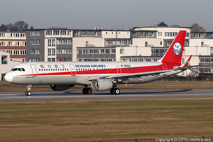 Sichuan Airlines Airbus A321-211 (B-8658) | Photo 136839
