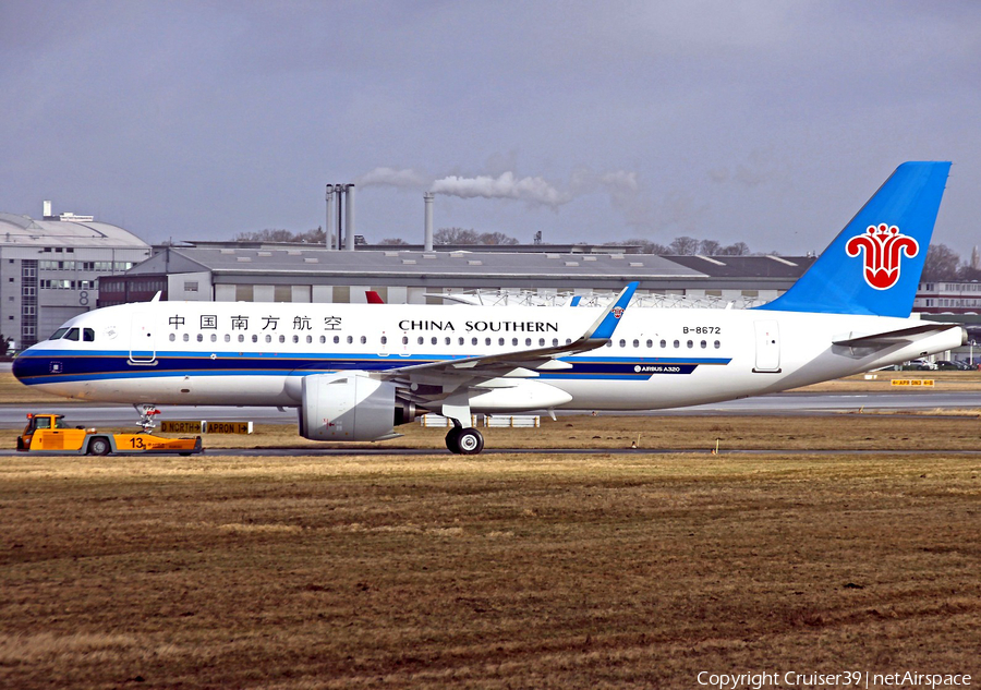 China Southern Airlines Airbus A320-271N (B-8672) | Photo 205742