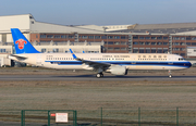 China Southern Airlines Airbus A321-211 (B-8676) at  Hamburg - Finkenwerder, Germany