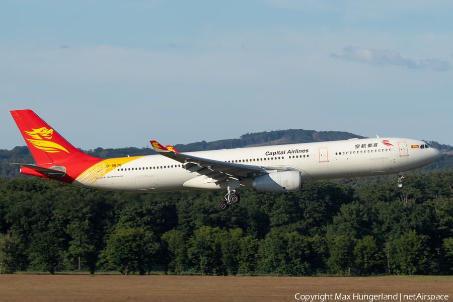 Capital Airlines Airbus A330-343 (B-8679) | Photo 512235