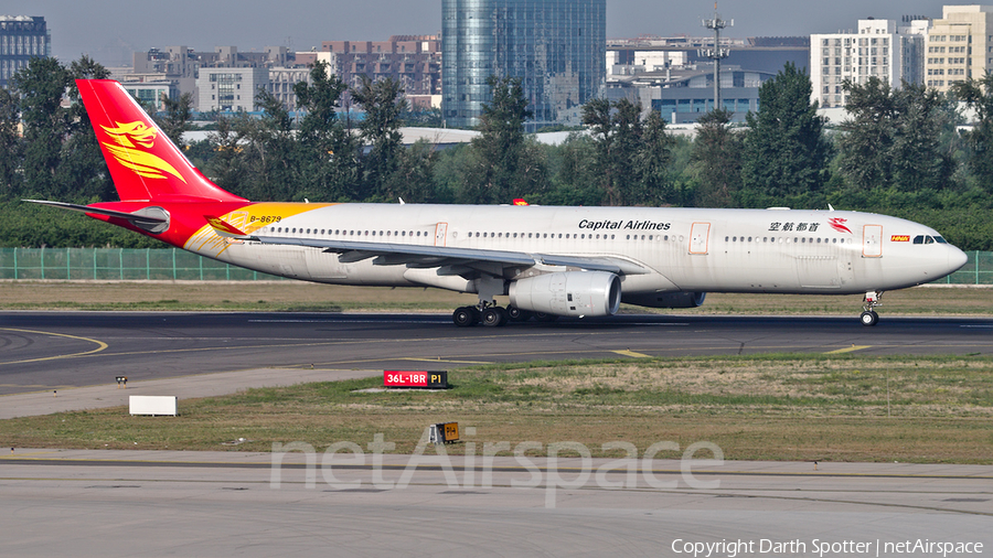Capital Airlines Airbus A330-343 (B-8679) | Photo 253635