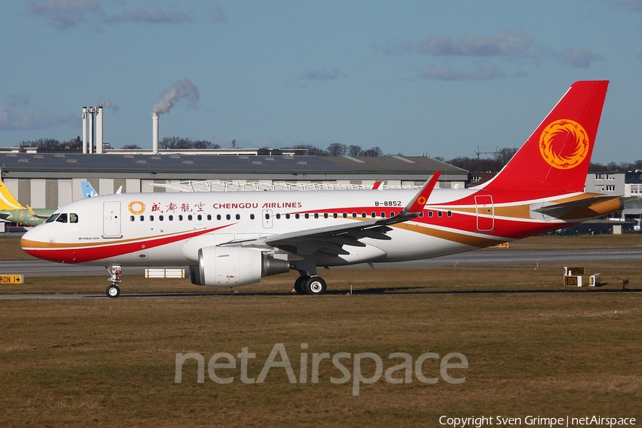 Chengdu Airlines Airbus A319-115 (B-8852) | Photo 229462