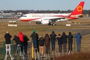 Chengdu Airlines Airbus A319-115 (B-8852) at  Hamburg - Finkenwerder, Germany