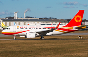 Chengdu Airlines Airbus A319-115 (B-8852) at  Hamburg - Finkenwerder, Germany